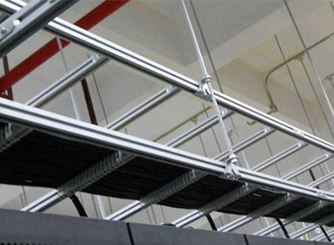 The cable tray can be divided into grid type, ladder type, tray type and trough type according to its shape.